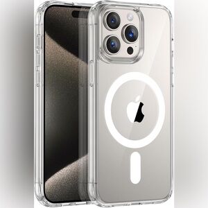 iPhone 15 Pro Max 6.7” Clear Case Mag-Guard 13 ft Drop New